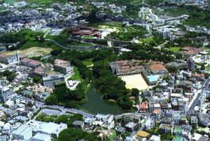 航空写真|首里城公園全景-北側よりのメイン画像