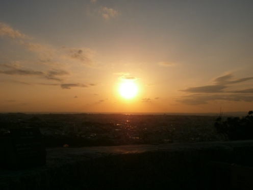 夕陽