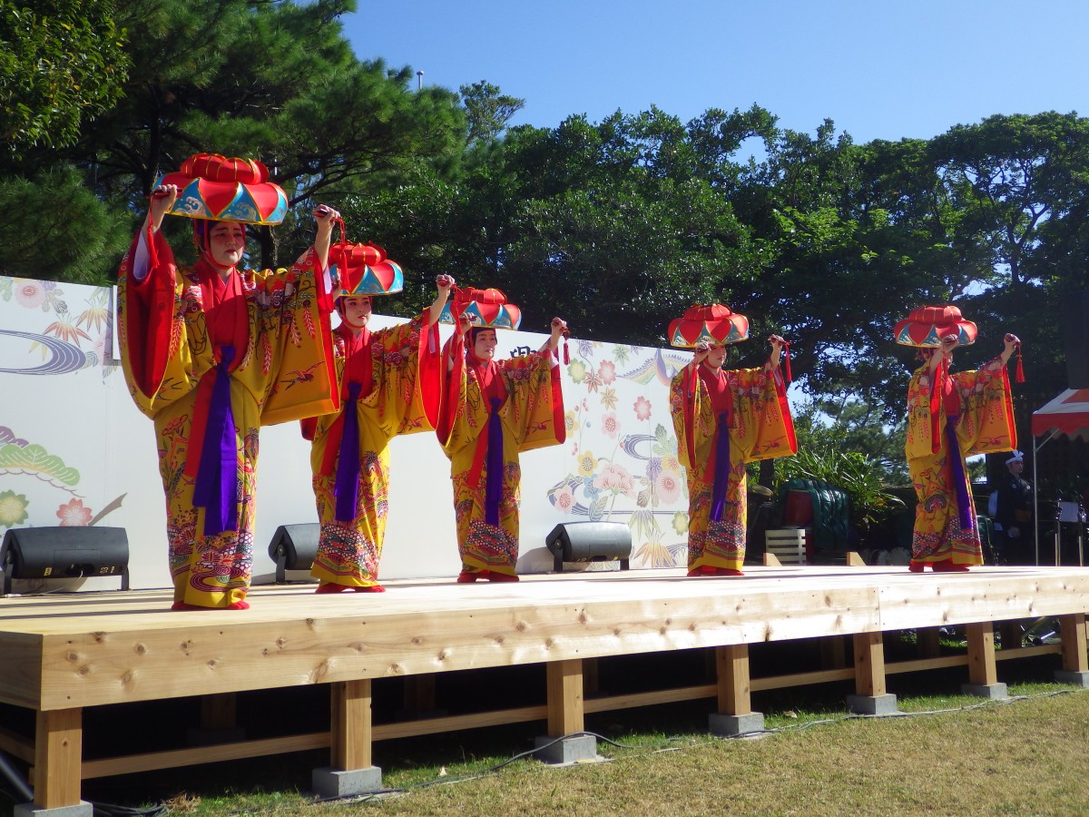 首里城復興祭の様子