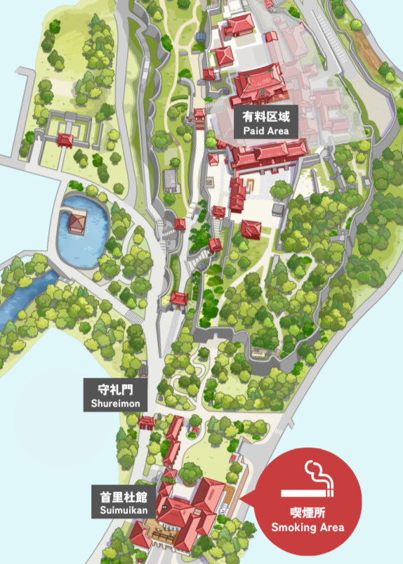 分煙化・喫煙所案内マップ