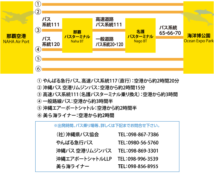 バスの場合
