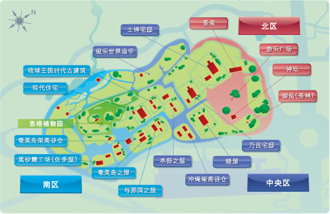 乡土村探险地图