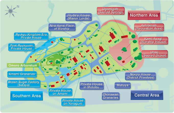 Native Village exploring map