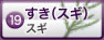 すき（すぎ）