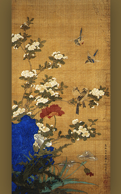 花鳥図（康熙丙戌花朝）