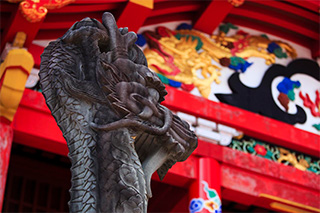 正殿大龍柱（２）